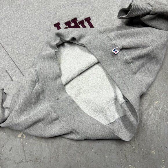 Vintage Russell Athletic Lock Haven University Crewneck Sweatshirt USA Made XL - Picture 8 of 8